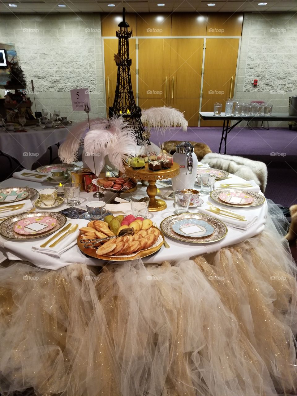 Paris Tea Tablescape