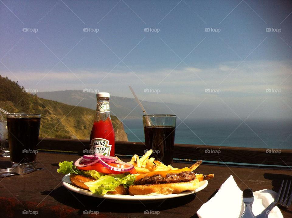 heinz california scenic hamburger by kurekuremartin