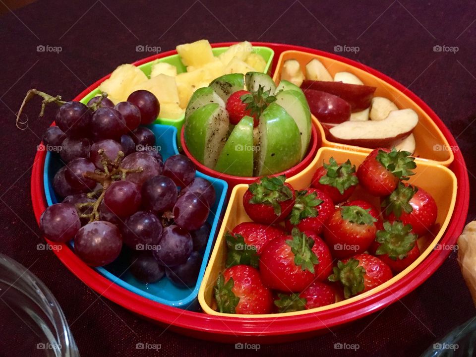 Fruits for dessert 