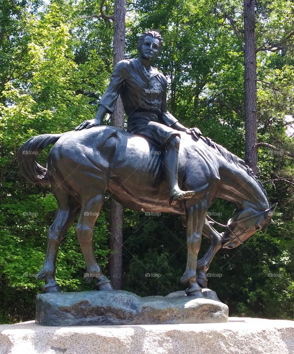 Andrew Jackson sculpture