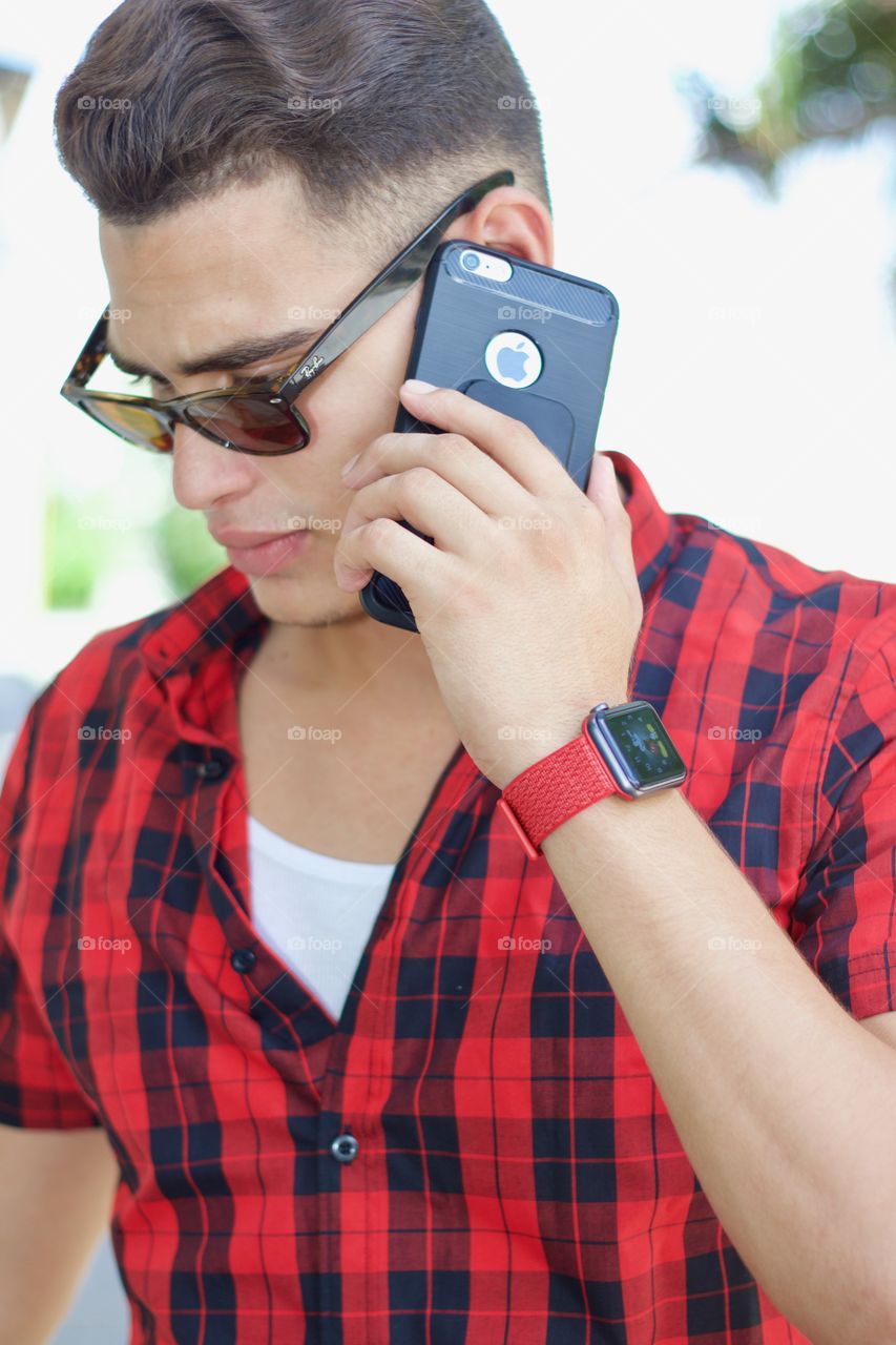 Handsome Young Man/ Portrait