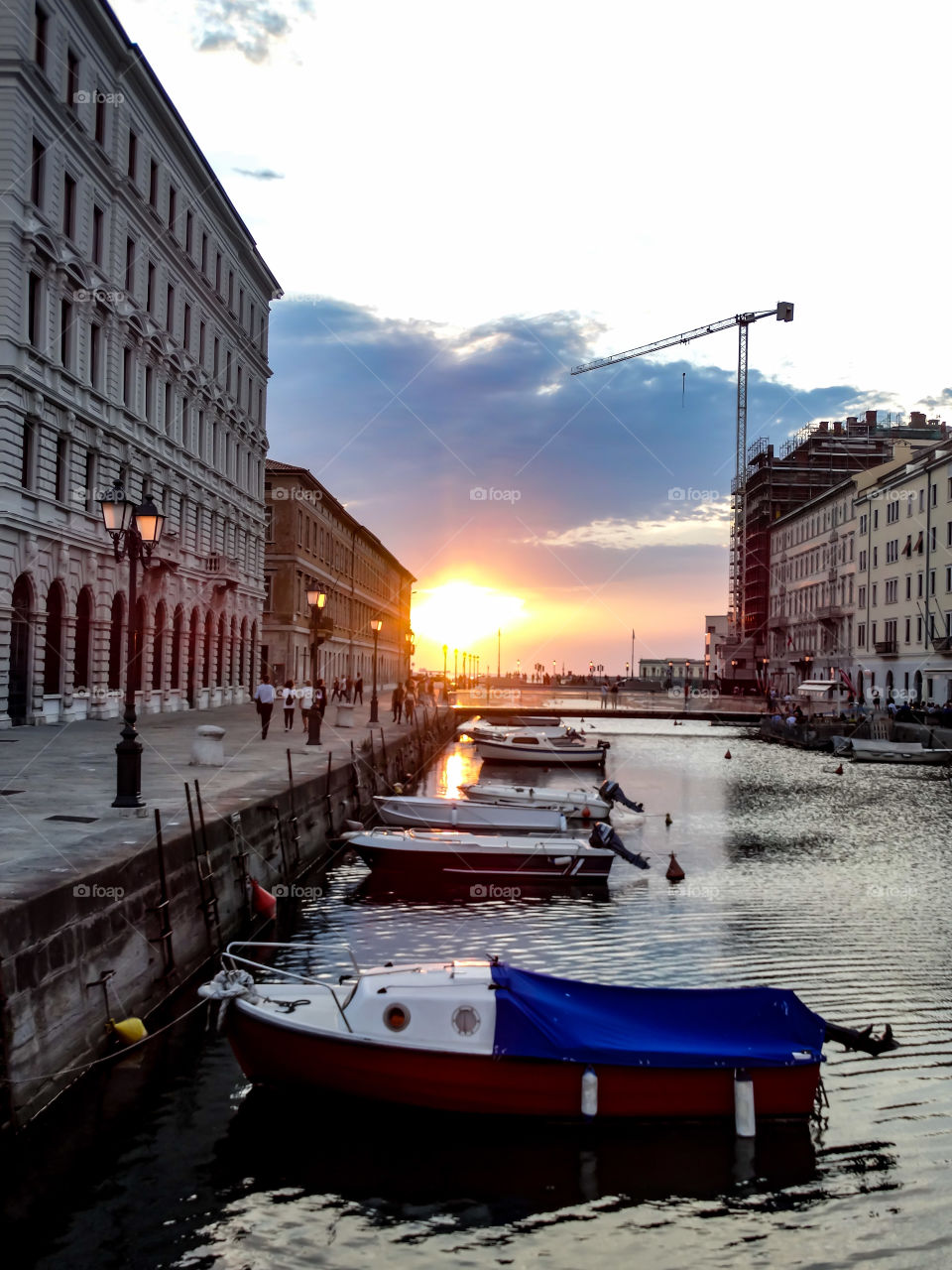 Trieste's sunset - Italy