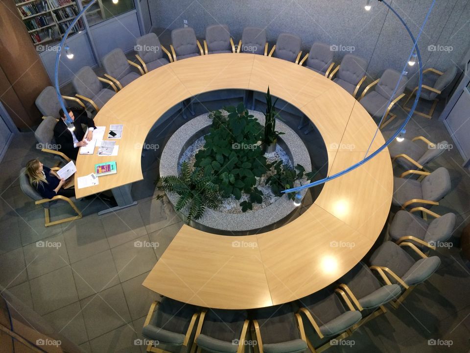 Broken Circle Conference Table