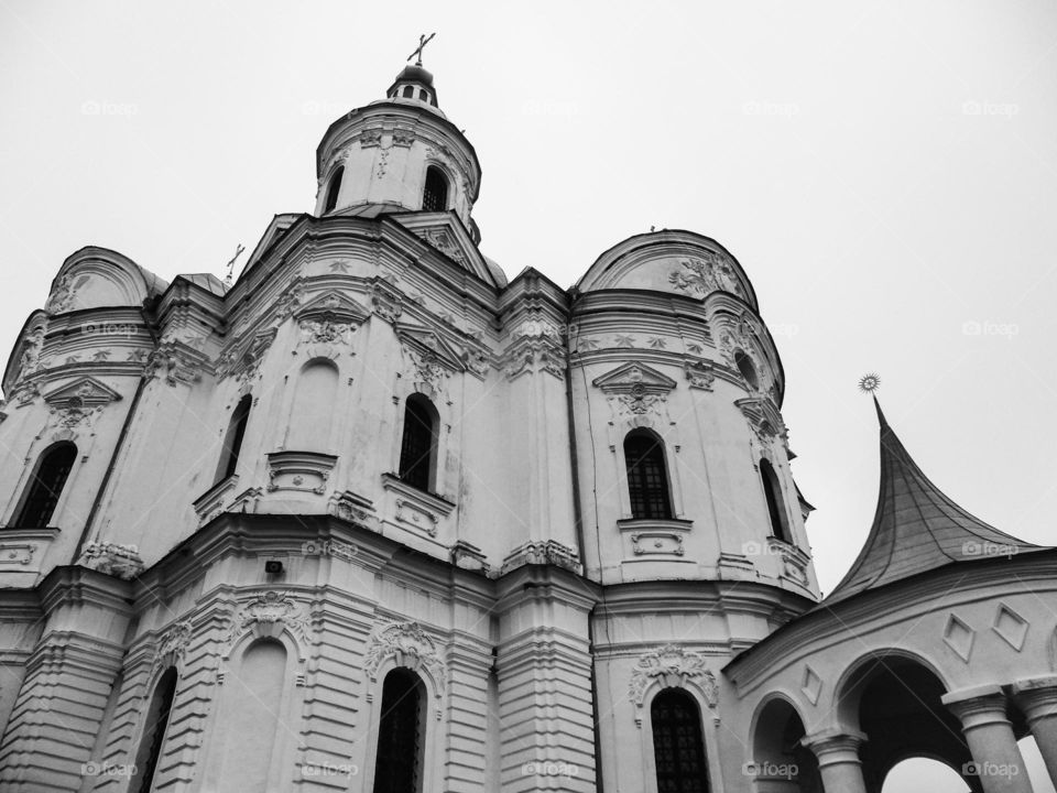 Cathedral of the Nativity of the Blessed Bogoroditsy-  Orthodox Cathedral in Kozelets Chernihiv region,  Ukraine