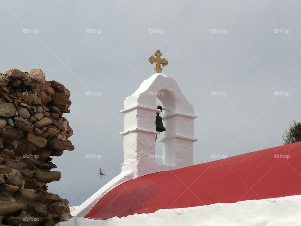 Mykonos Greece church