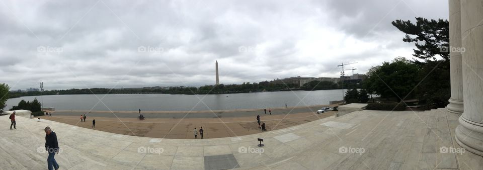 Washington Monument And Jefferson Monument 