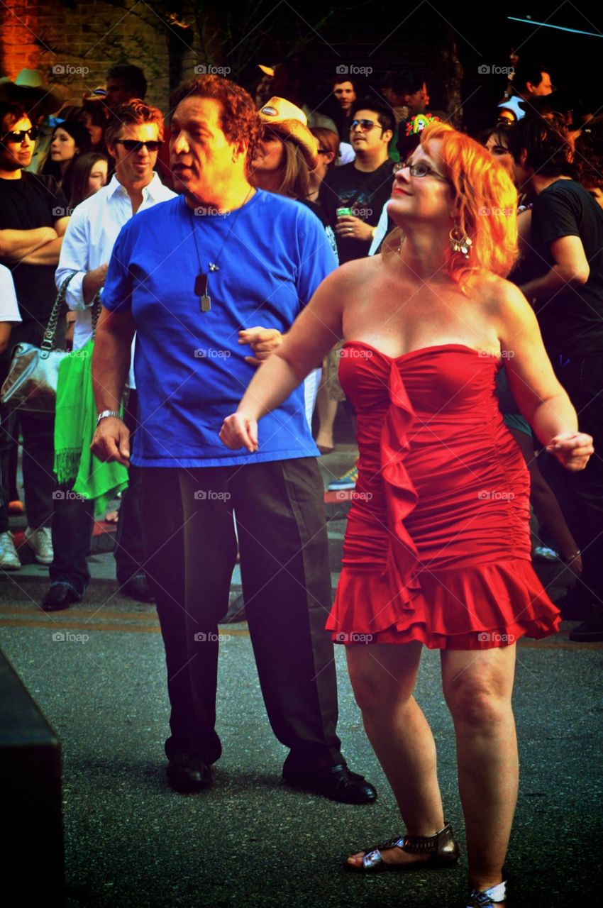 Dancing in the streets