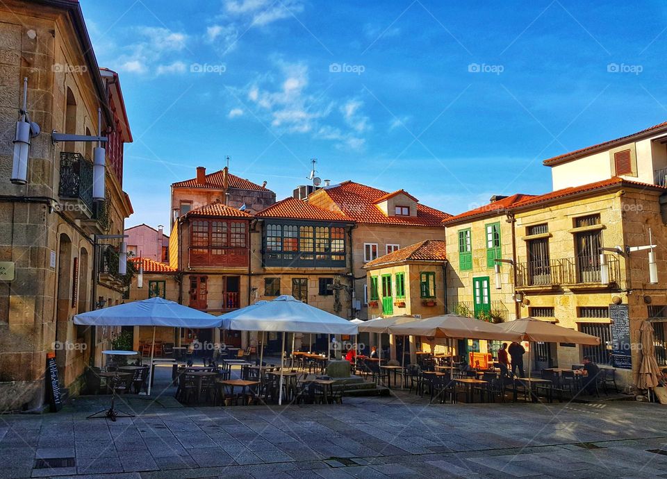 Plaza de la Leña, Pontevedra, Spain