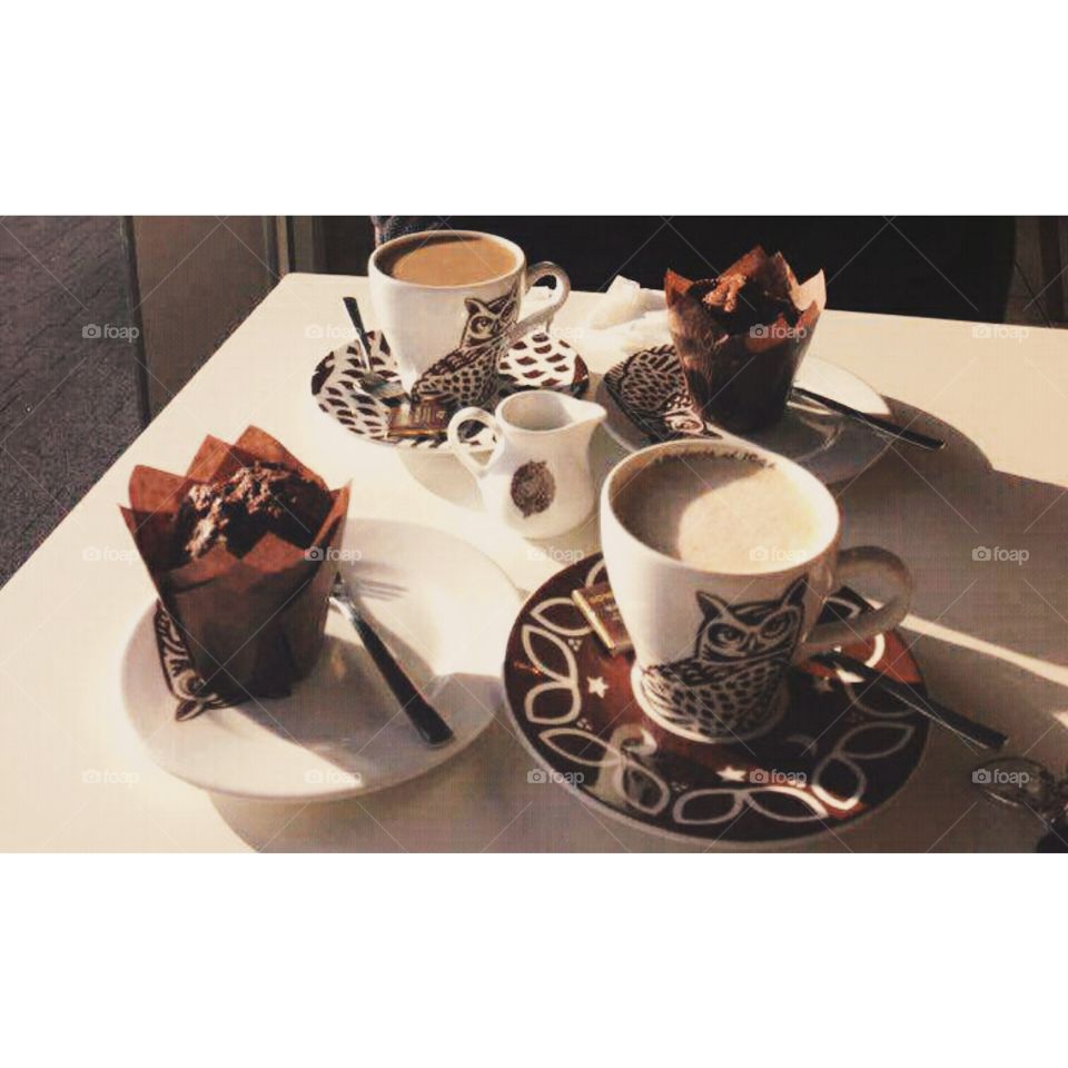 Coffee and Chocolate Cups