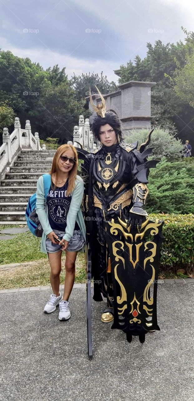 New Hero Character , this photo was taken during holiday in Taiwan.