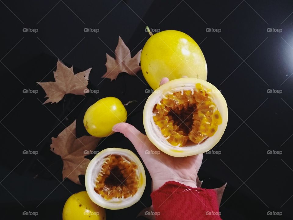 Tasty passion fruit