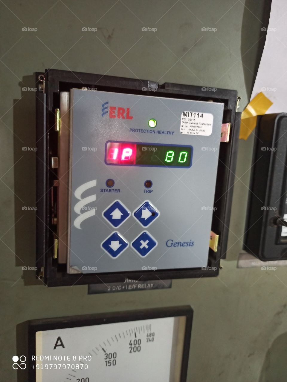 An MIT Electrical Power Relay presently being used in our Electrical Power 11Kv Switch Gear Panel board systems in Our country ( for Protection & control purpose)..