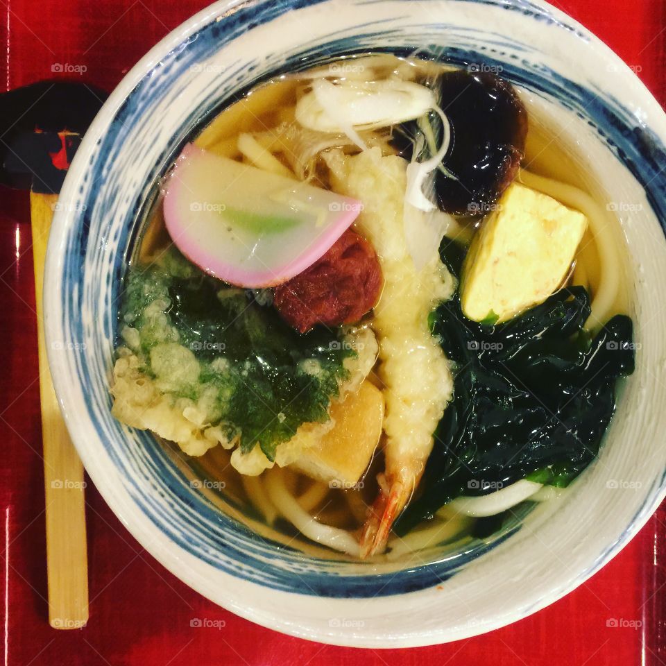 Udon soup