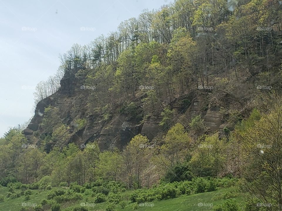 Springtime in the mountains of West Virginia. April 25, 2019