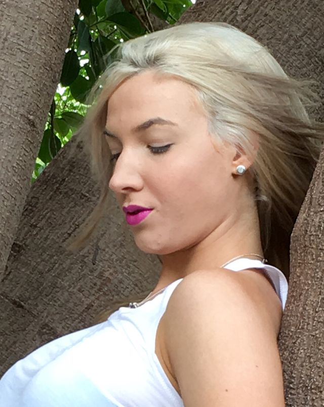 Silvery blonde 