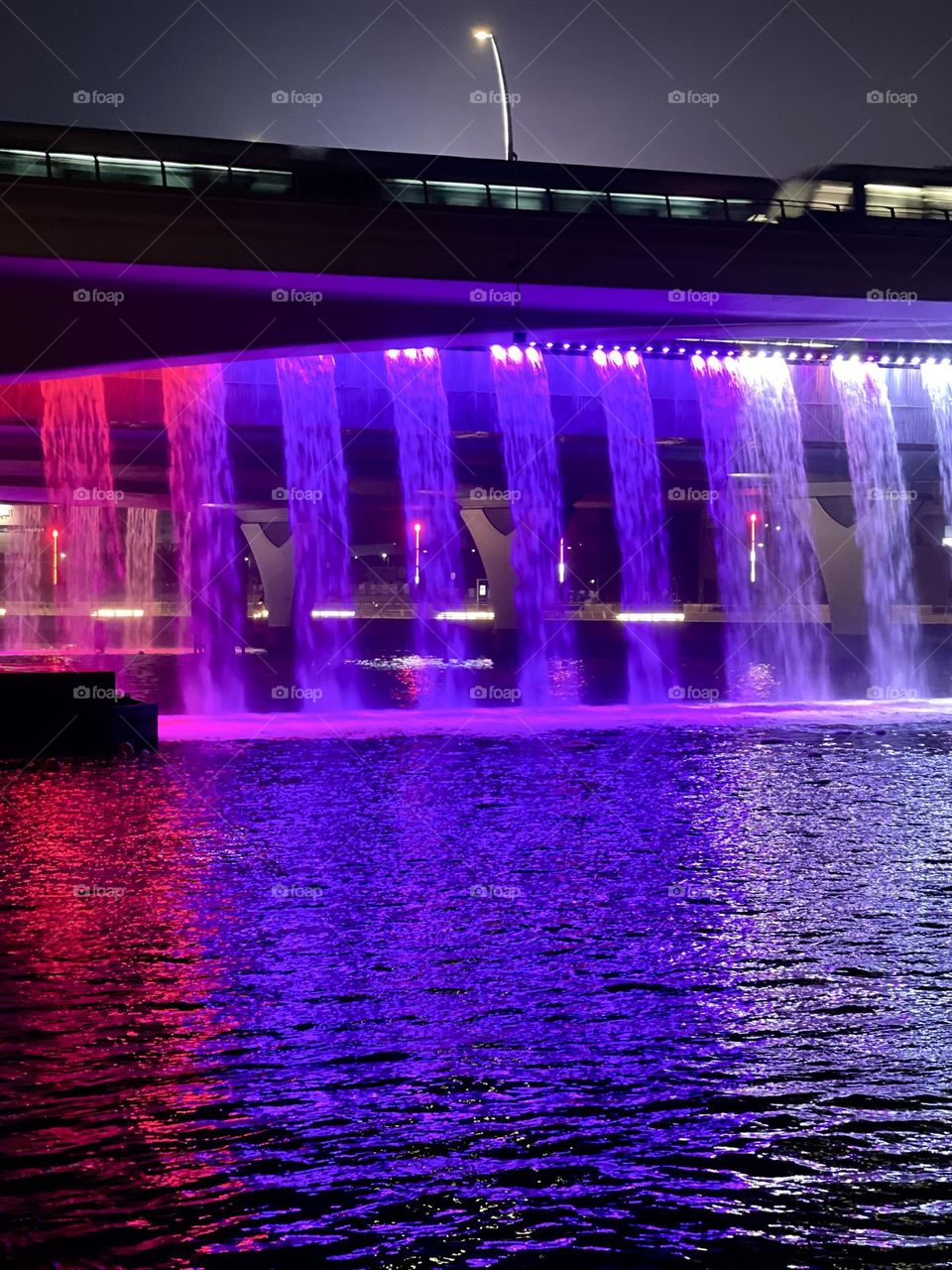 Color waterfall 