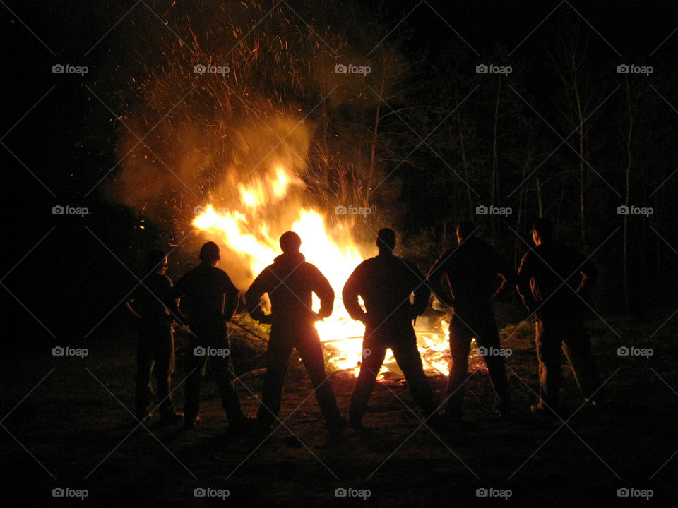 dark hot orange shadow by mengzishiliu