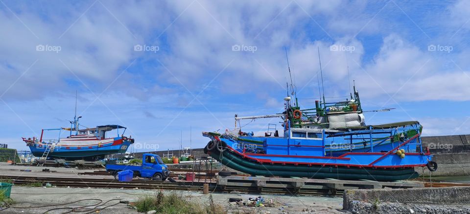 place where ships are built and repaired