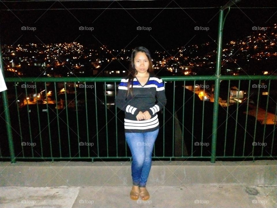 Enjoying Night in Baguio