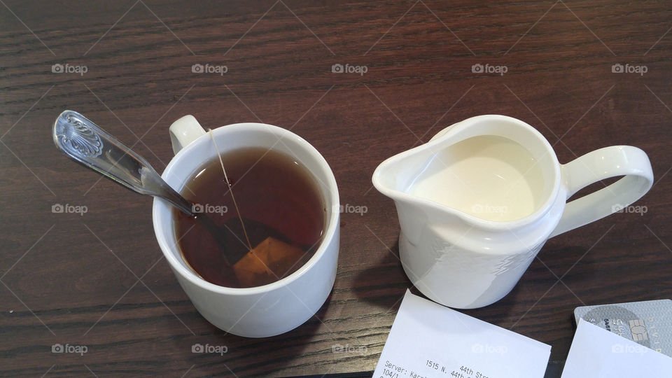 coffee tea and milk