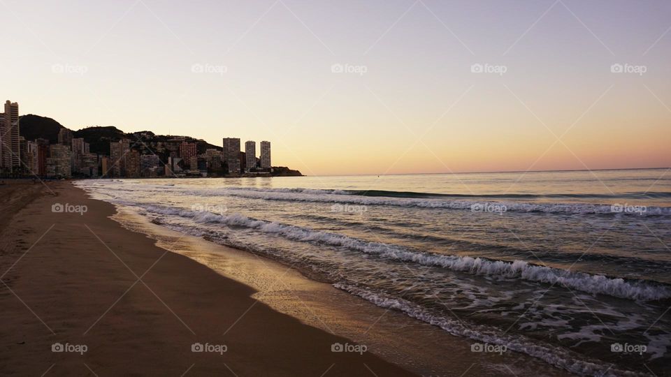 Sunrise#beach#sea