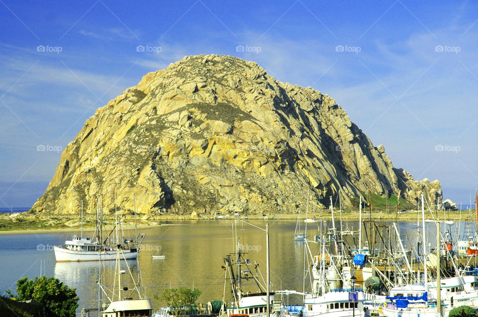 Morro Rock, California.