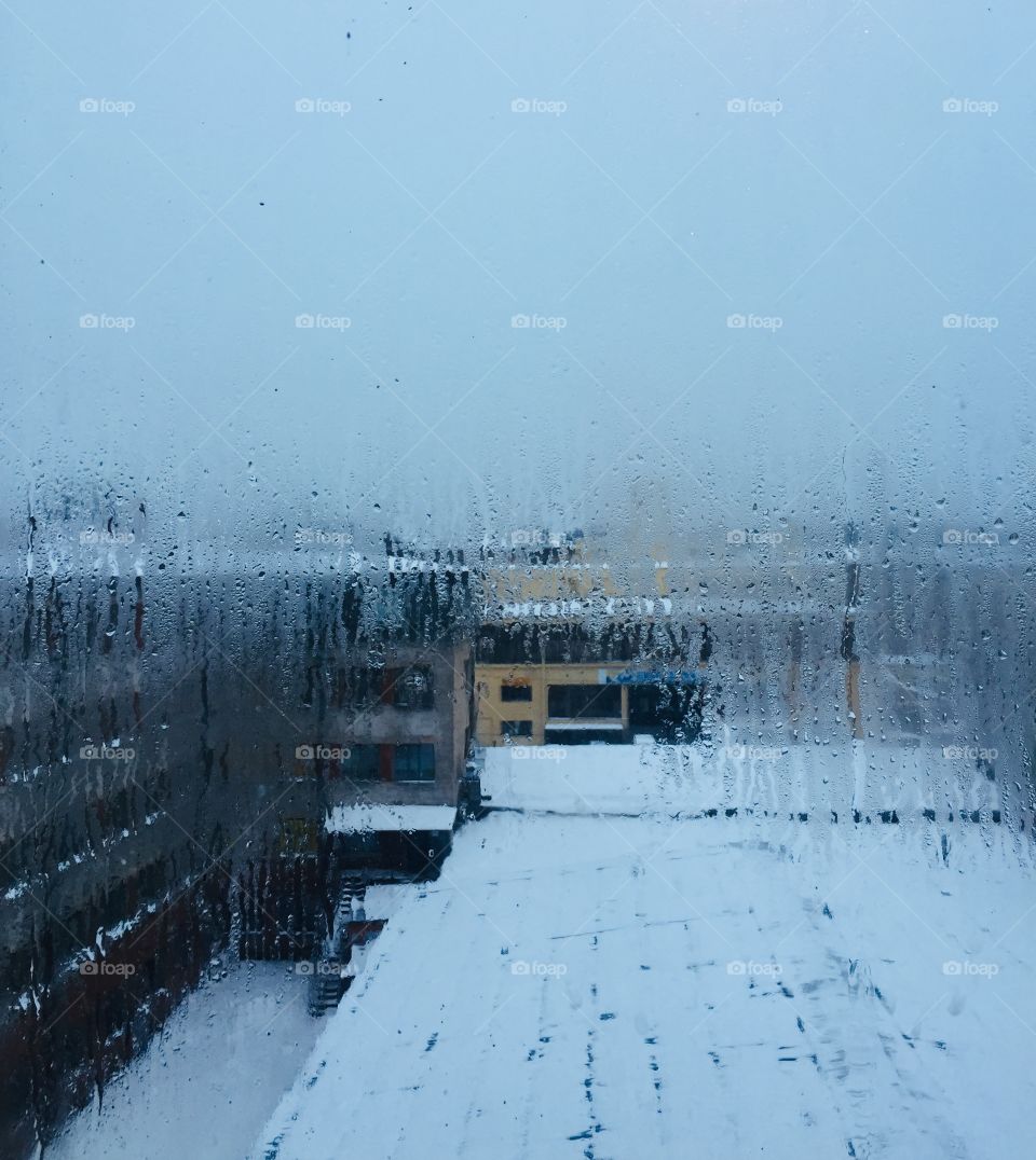 Unique winter captures through my window ❄️