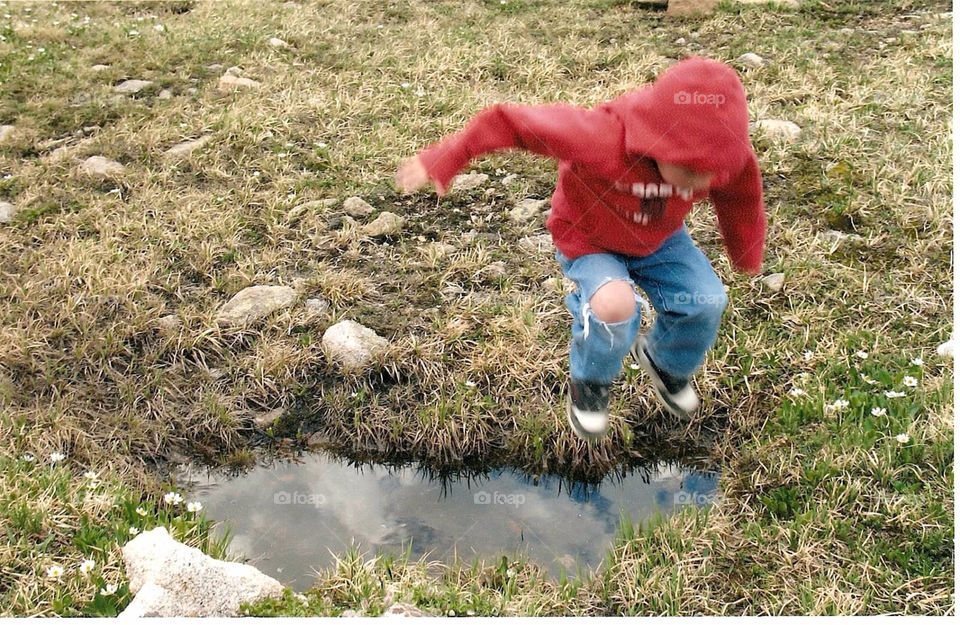 pond boy jump by ezdrossi