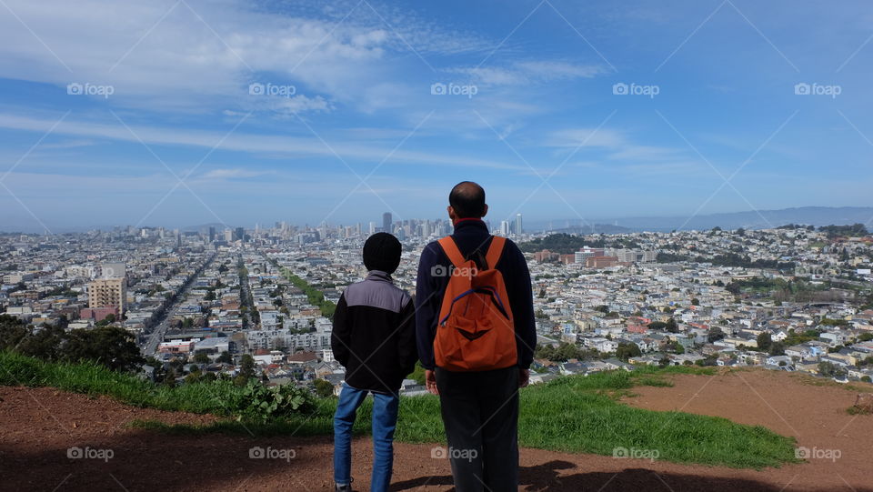 Gazing at San Francisco