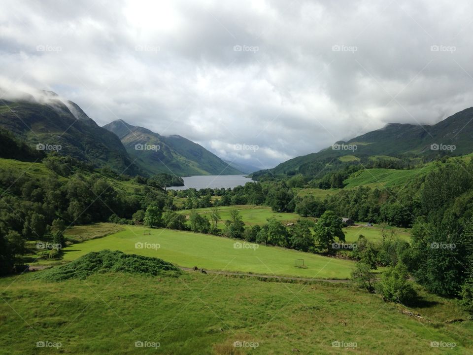 View from the steam train