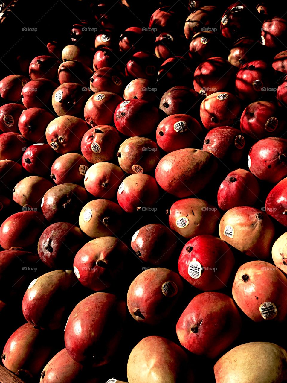 Mangoes forsale . Mangoes forsale on street in NYC