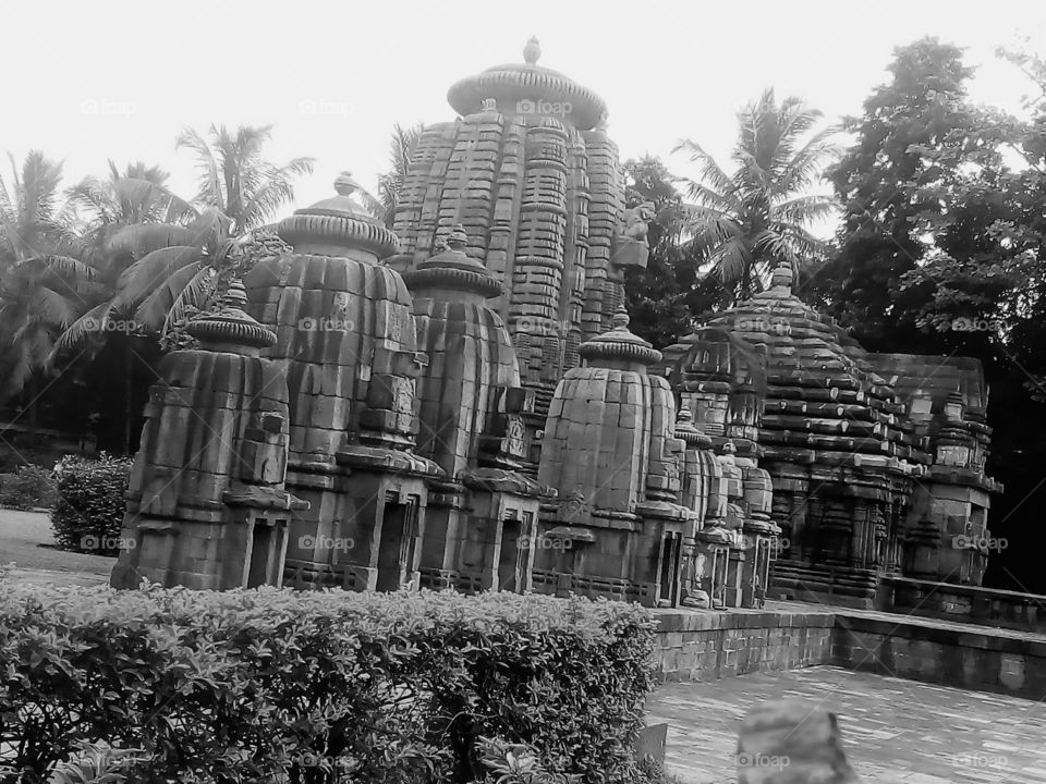 World in black and white