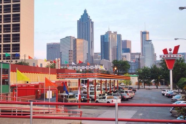 Atlanta's varsity drive in