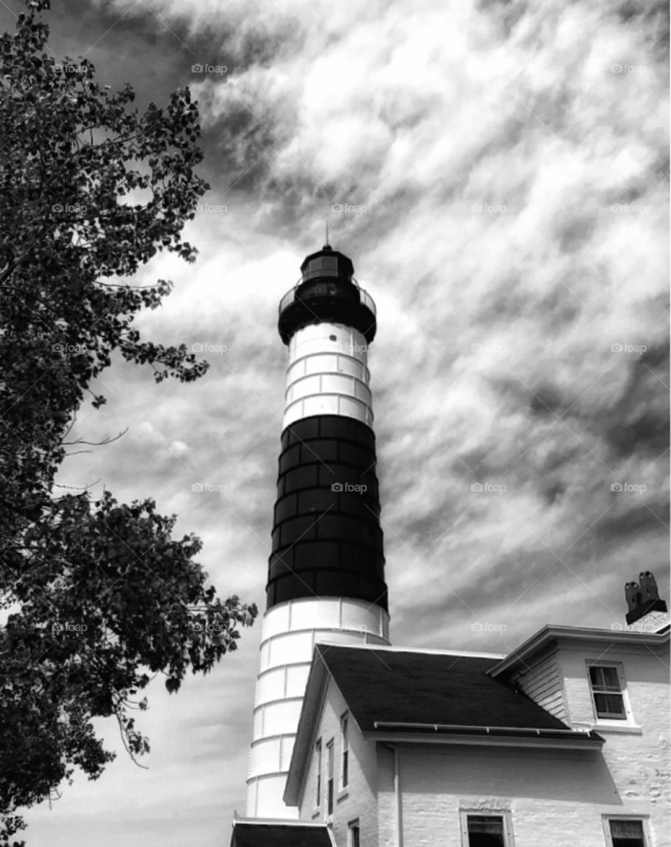 Big Sable Point Lighthouse—taken in Ludington, Michigan (Ludington State Park)