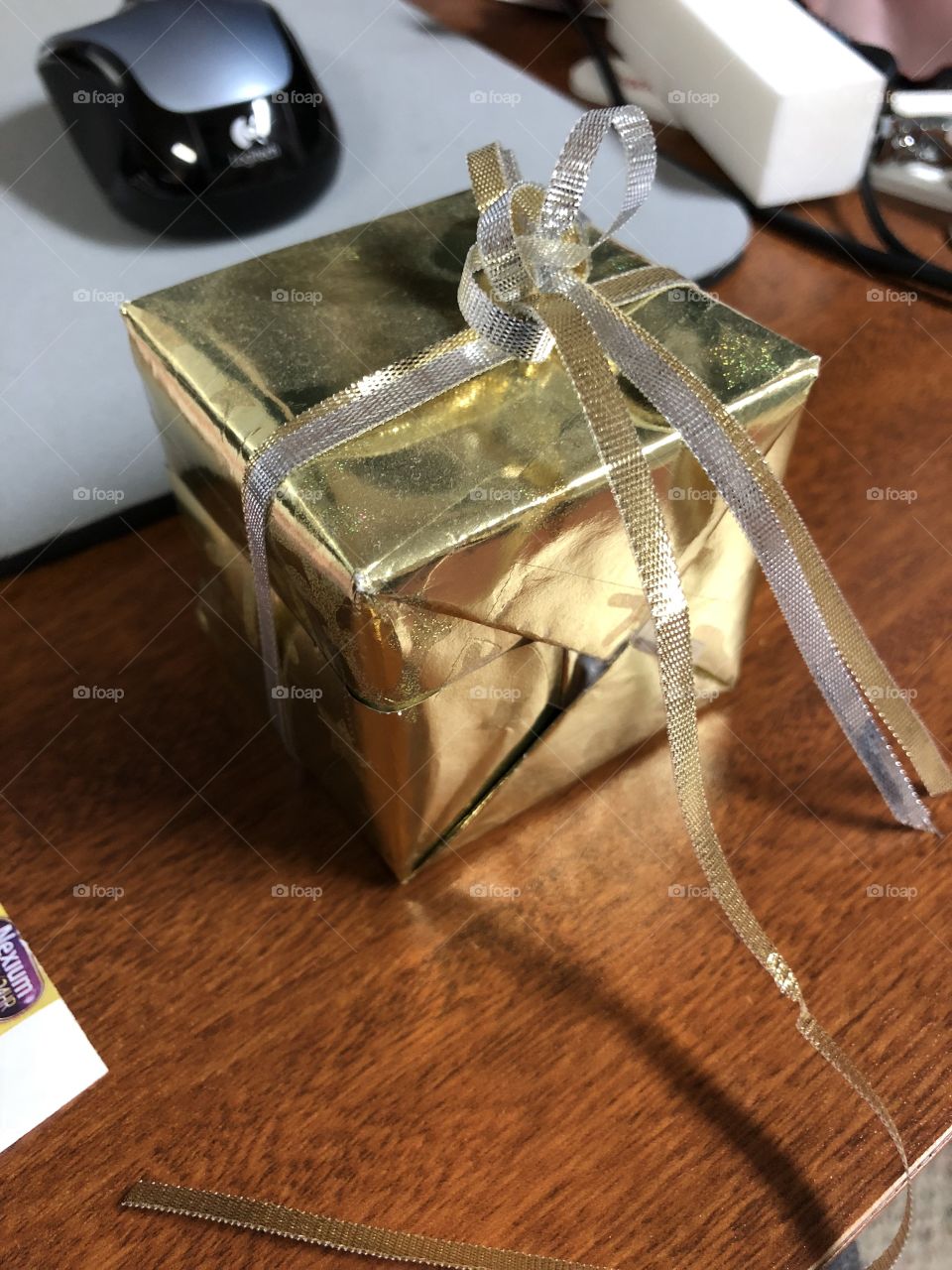 Golden mystery box