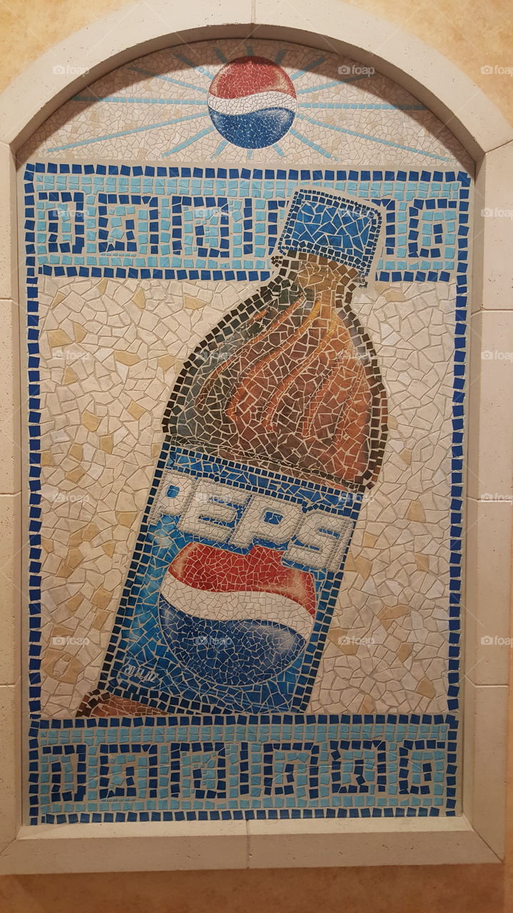 Pepsi mosaic