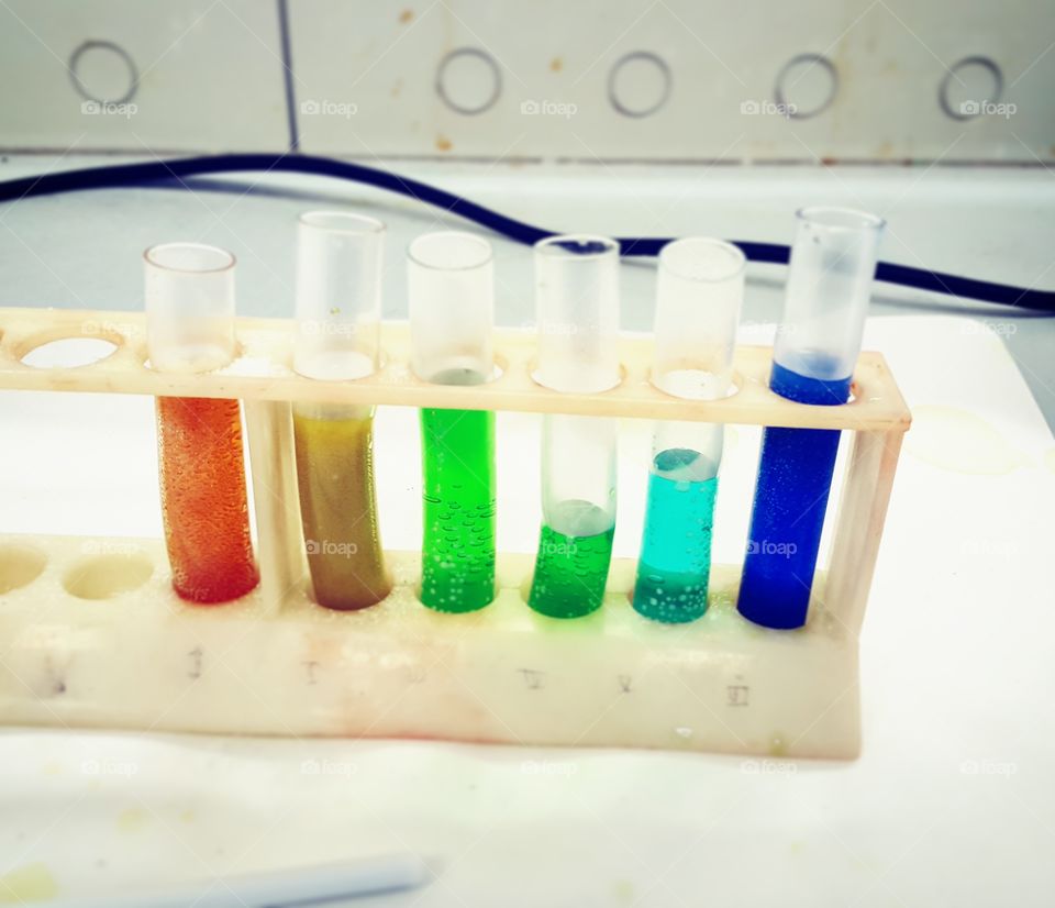 lab ~ chemistry ~ rainbow