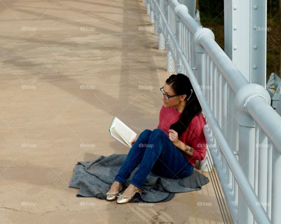 After a long day a good book on a beautiful spring afternoon, time to take a break.