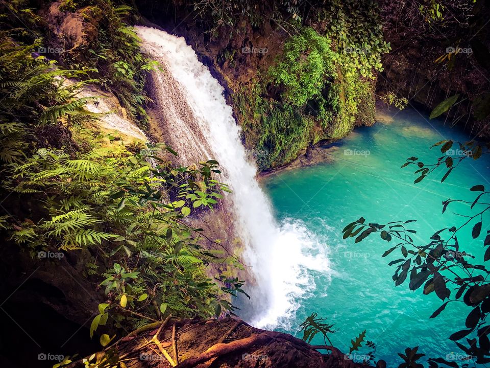 Kawasan Falls From Above