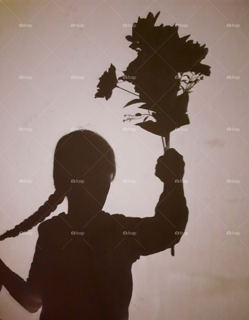 shadows on the wall child