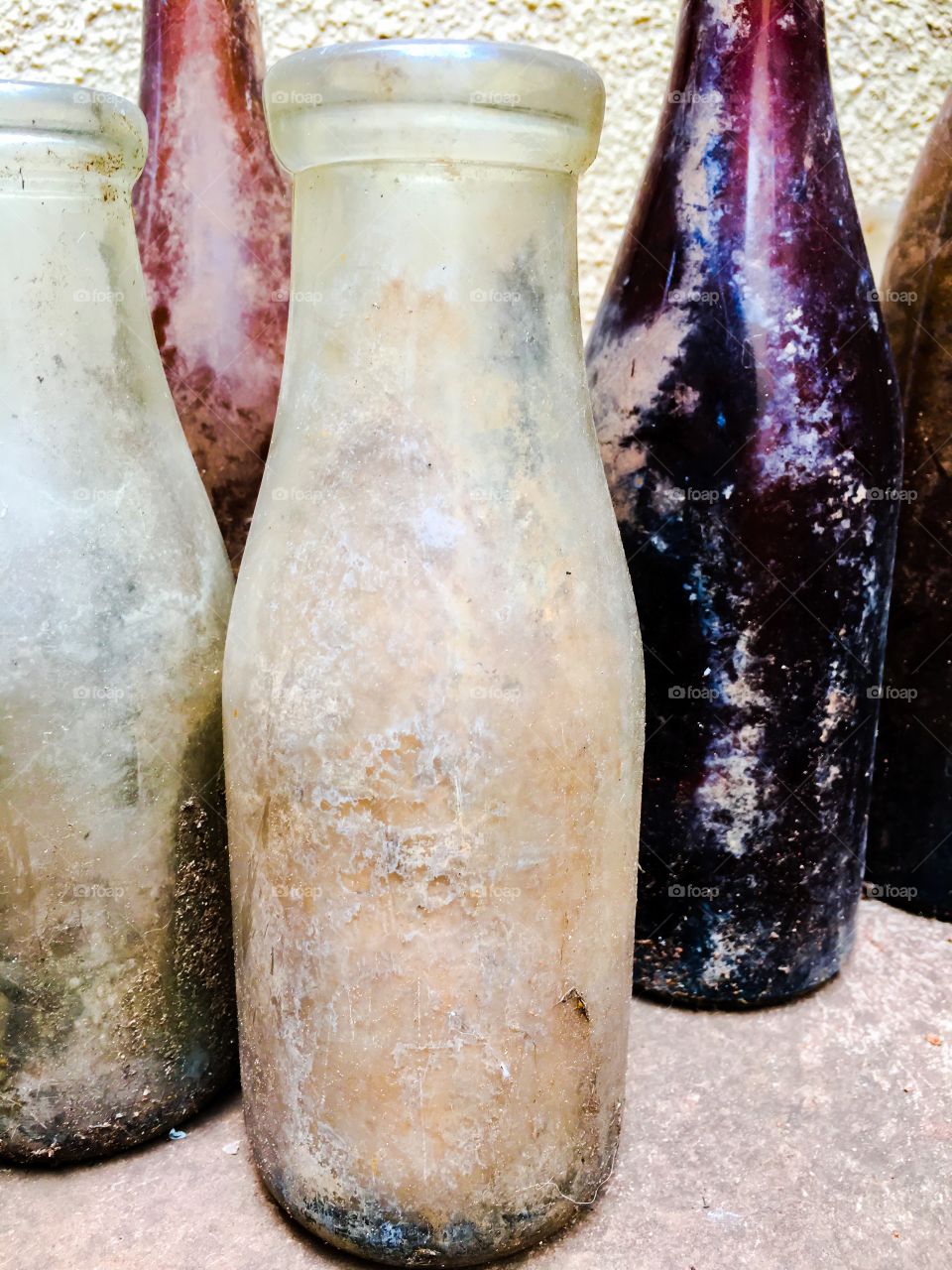 Dirty Antique bottles just unearthed 