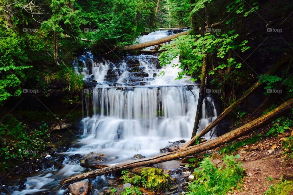 Michigan Waterfall 