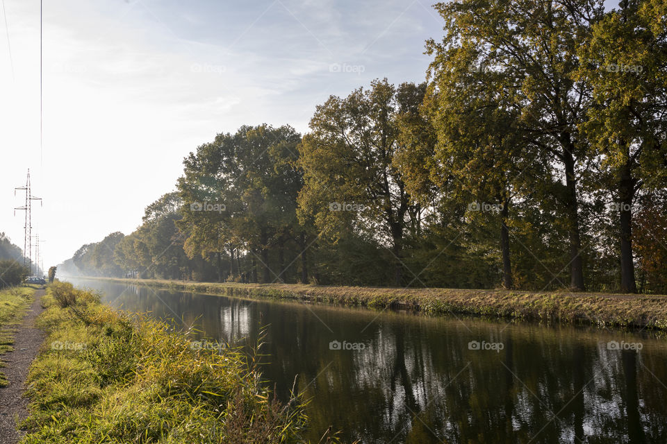 A canal running through the province of Antwerp in Belgium. When it is Nice weather it is the perfect biking/ walking route. fishing is also possible. otherwise know as the kempische vaart.