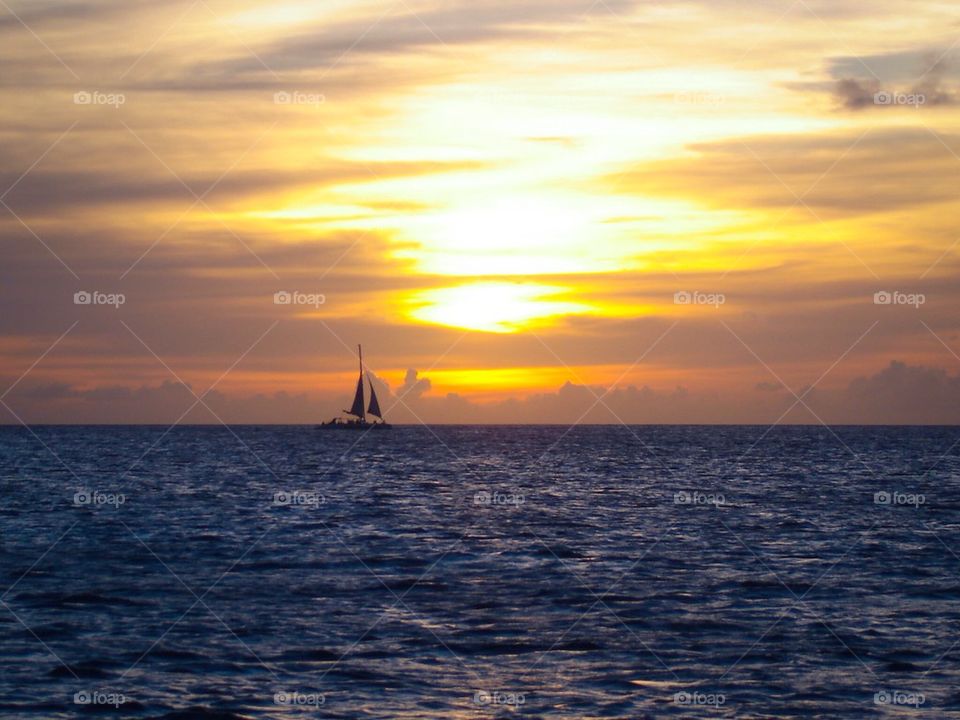 Aruba sunset