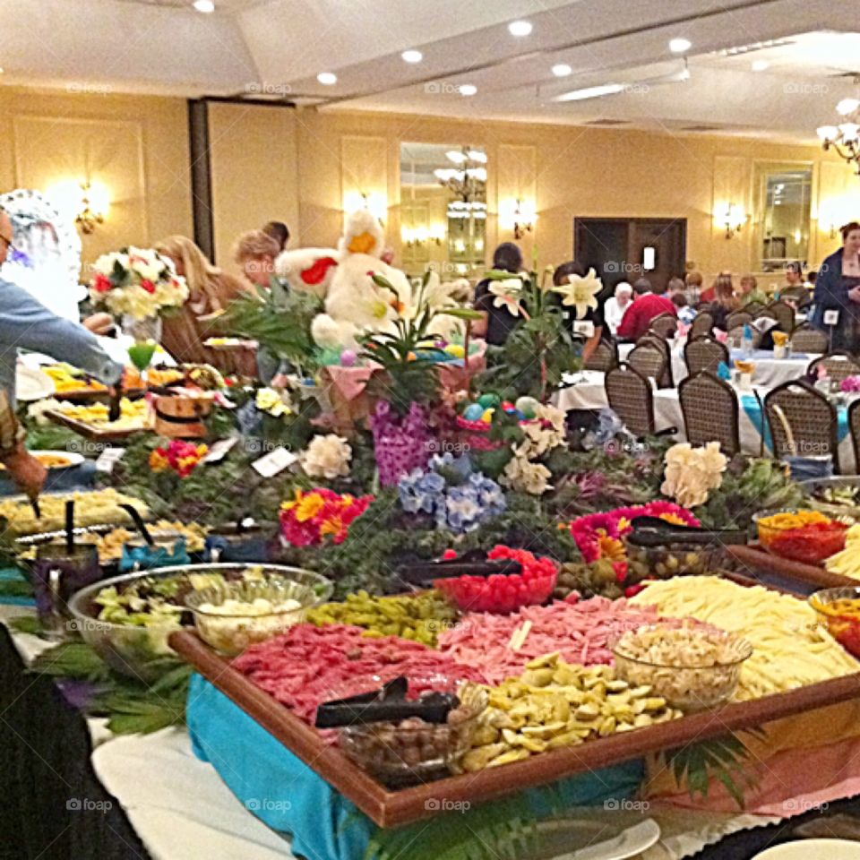 Easter buffet in my City 