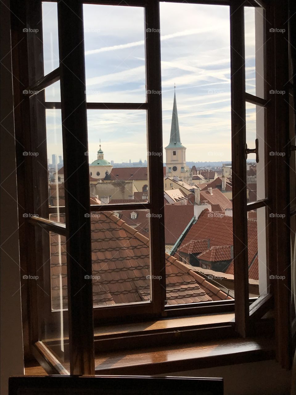 Window to Prague