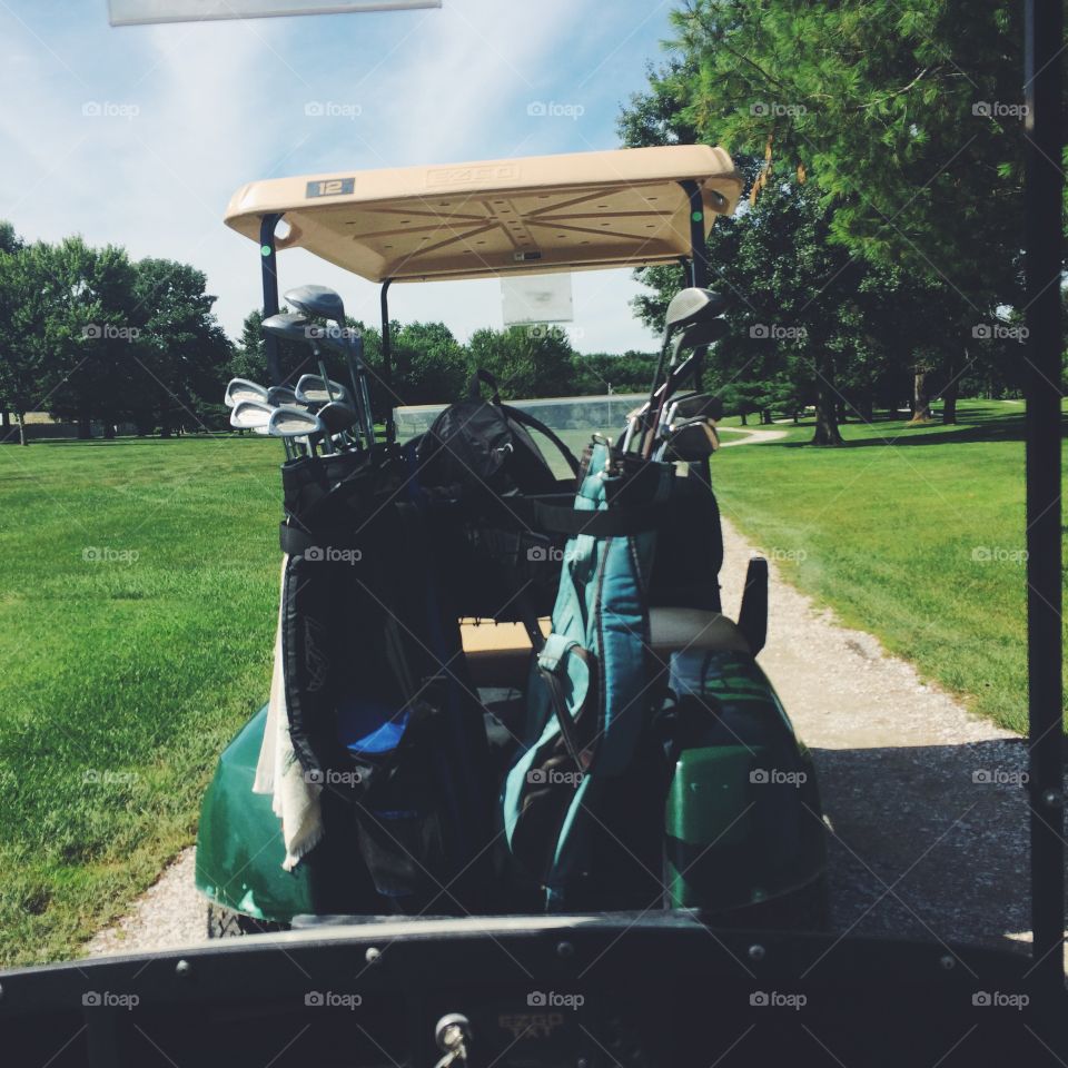 golf carting 