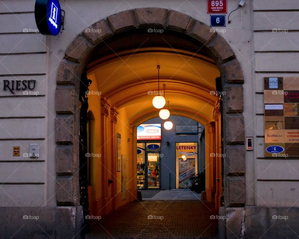 Where does this beautiful passage lead?