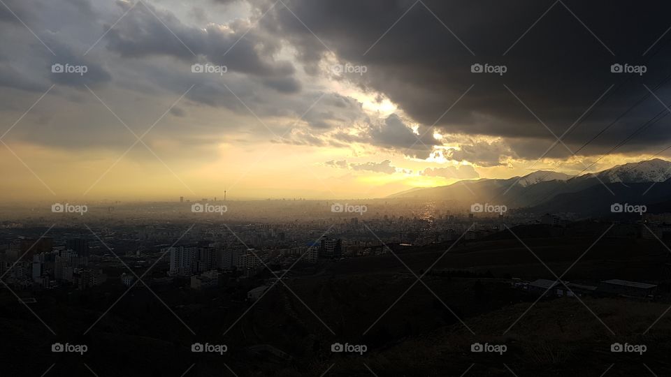 tehran evening