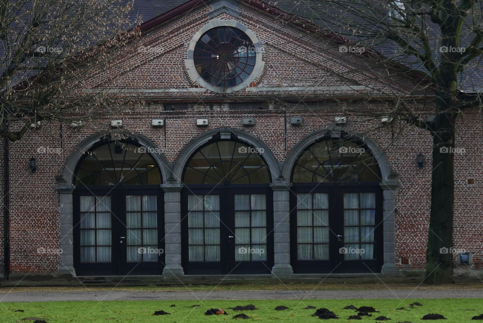 Vintage building in Antwerp